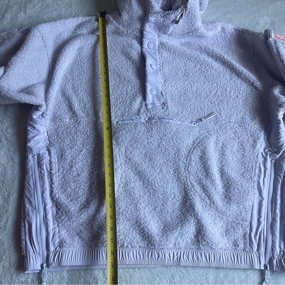 NWT FP Movement Fuzzy Was She Fleece Pullover
~Rose Quartz~ Sz Large - Picture 7 of 11